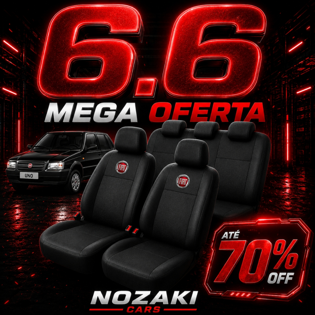 Capa Banco Carro 100% Couro Fiat Uno Palio Siena Argo Cronos Impermeável + Brinde