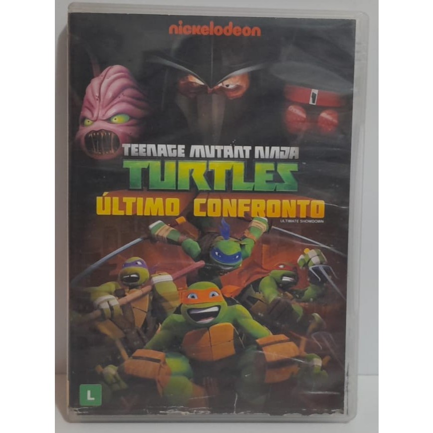 DVD Tartarugas Ninja Último Confronto Filme Infantil Original