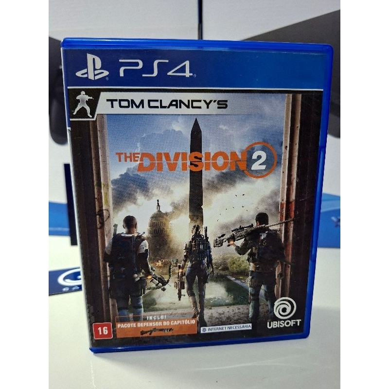The Division 2 ps4 - mídia física seminovo