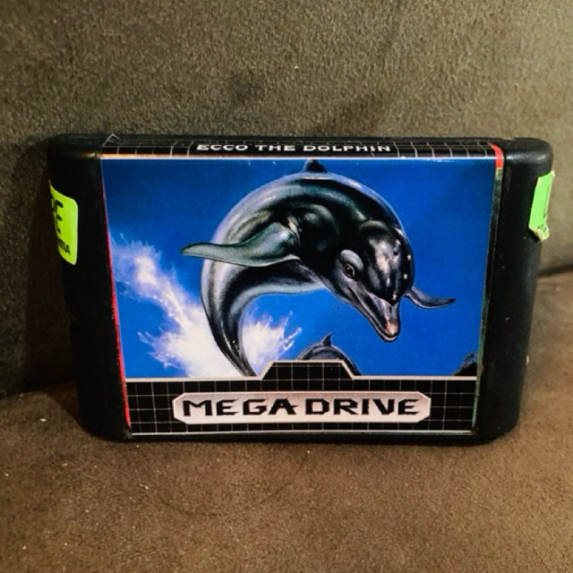 Ecco the dolphin mega drive jogo cartucho