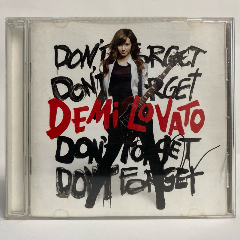 CD Demi Lovato - Don’t Forget (Autografado)