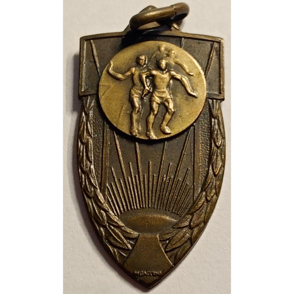 medalha antiga modalidade esportiva clube regatas tietê