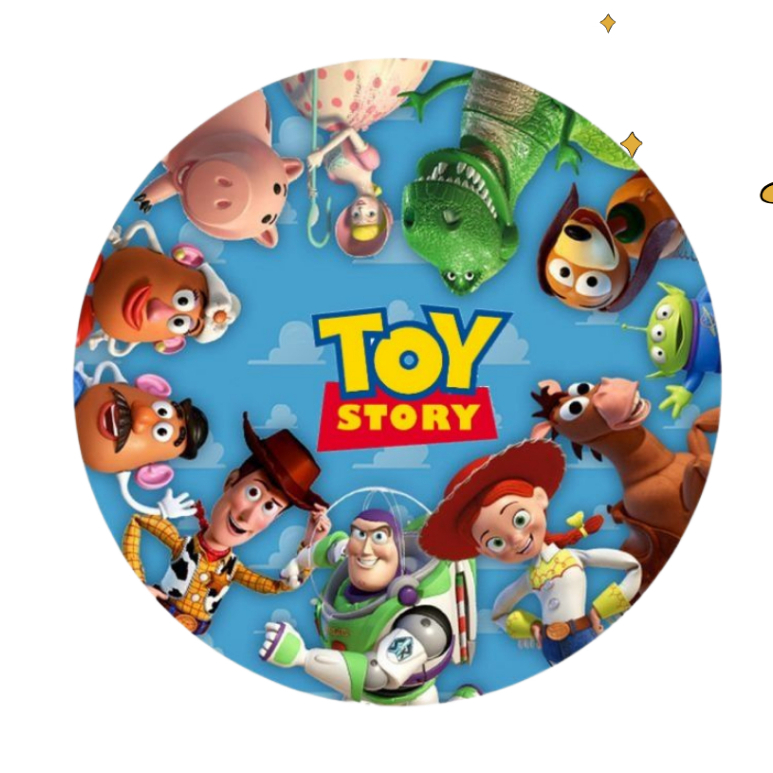 Kit de Etiquetas Adesivos  Toy Story  Lembrancinha Decoração Festa Infantil Adesivo Aniversário