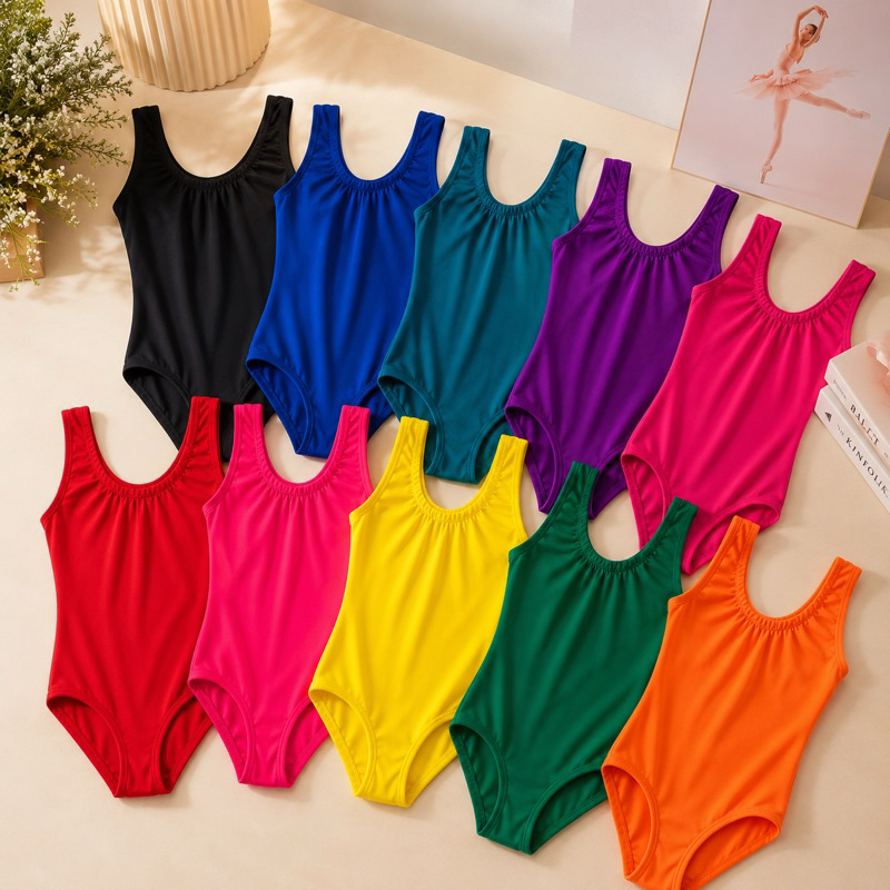 Collant De Bailarina regata infantil body tecido suplex balé