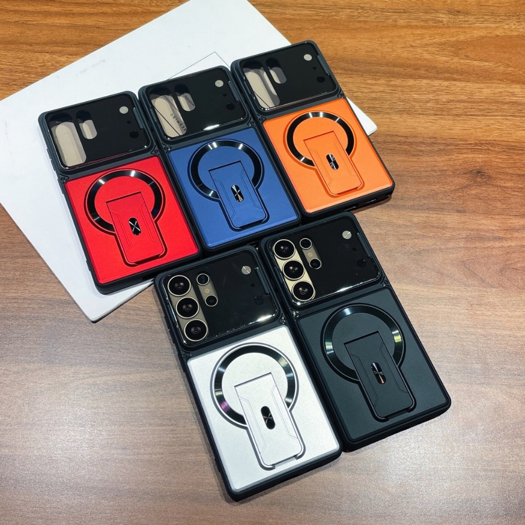 Capinha Capa Para S23 Ultra S24 Ultra S25 Ultra Armadura Proteção Camera Magsafe Magnética Suporte