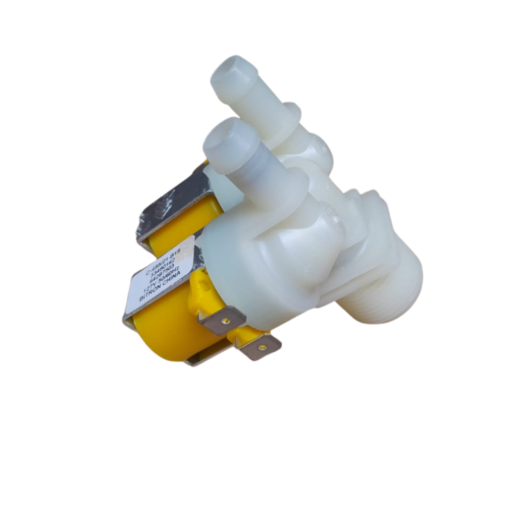 Válvula Dupla para Lavadora de Roupas Electrolux Ltr12 Lt12f 64287503 110v Original