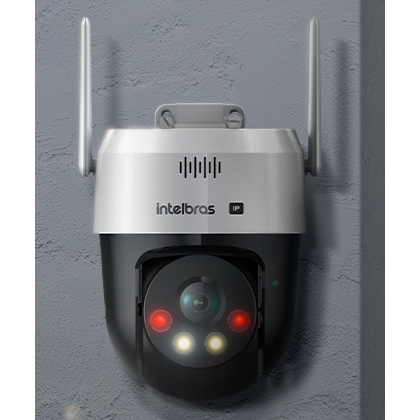 Câmera mini speed dome Wi-Fi profissional VIPW 1300 MINI SD