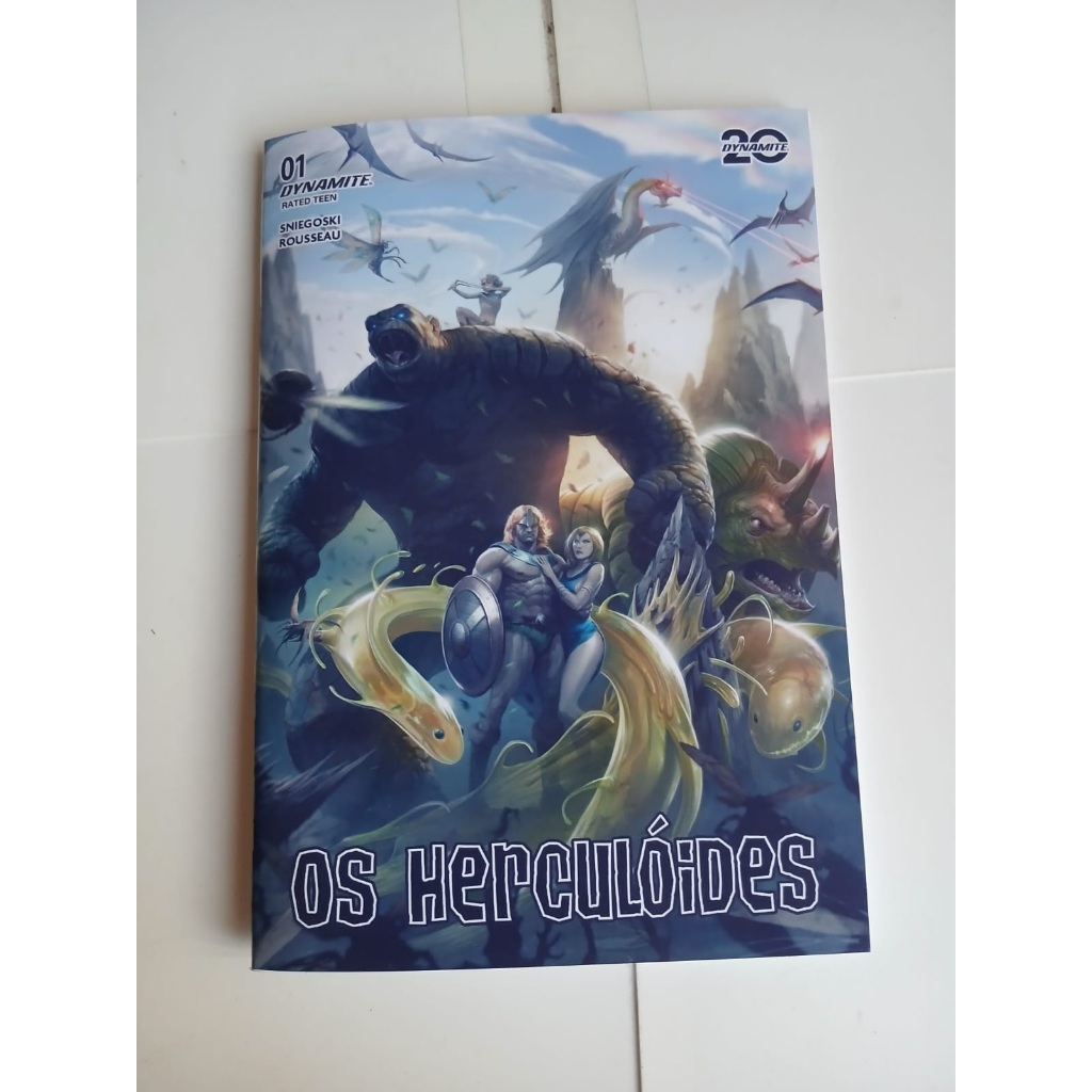 OS HERCULOIDES (DYNAMITE) Nº 1 (fac-simile Inédita No Brasil)