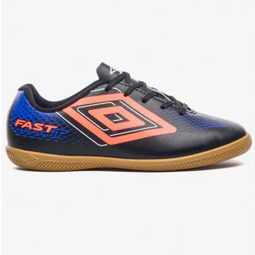 Chuteira Society Futsal Umbro Fast II Jr Infantil Futebol Quadra Salão Grama Sintética