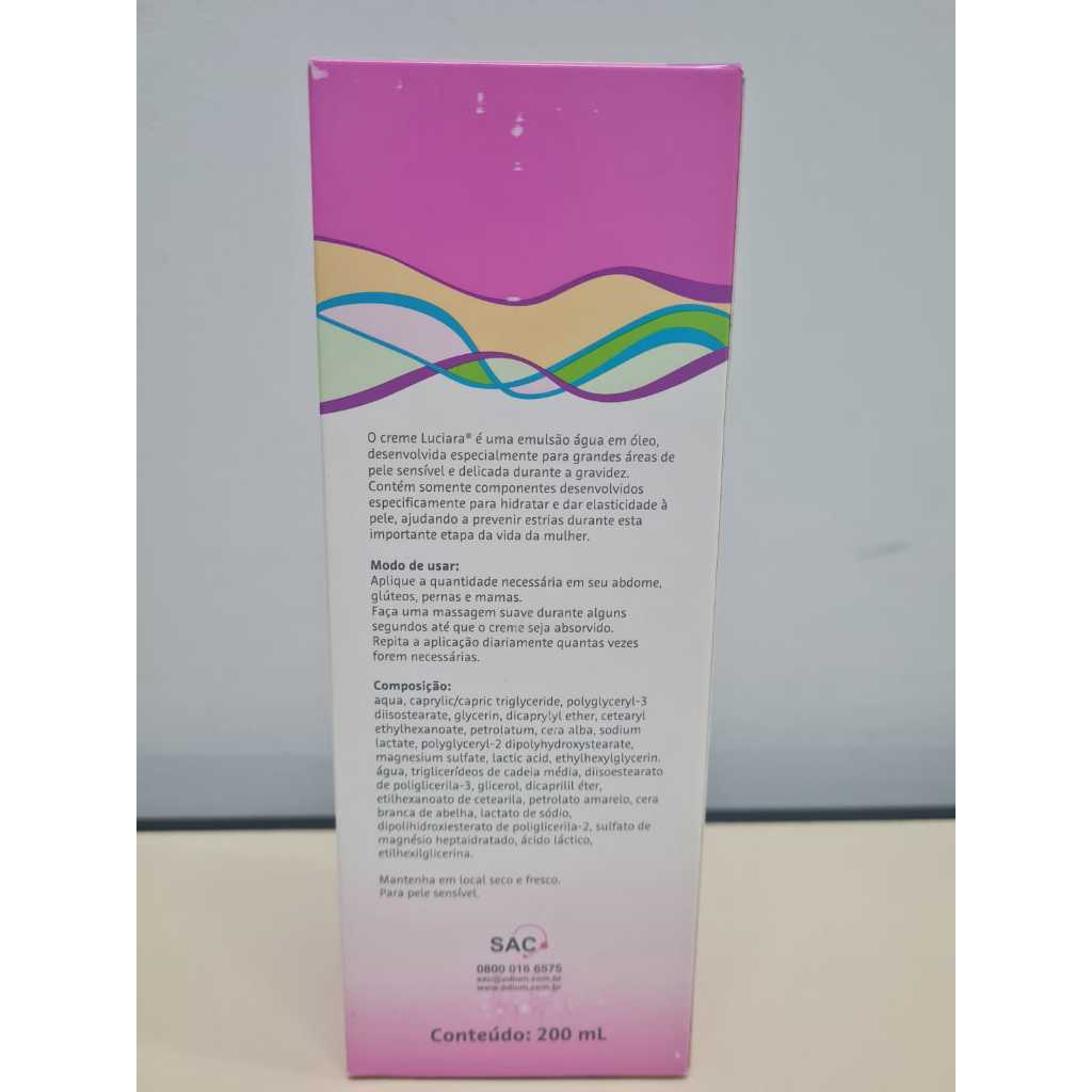 Luciara Creme para Gestantes 200ml - Adium