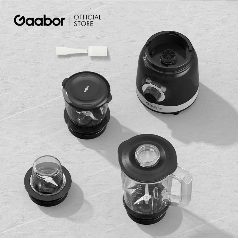 Gaabor Processador 1,6L 500W Moedor de Carne + Liquidificador + Triturador – Potente JM-16M02A · foto 2