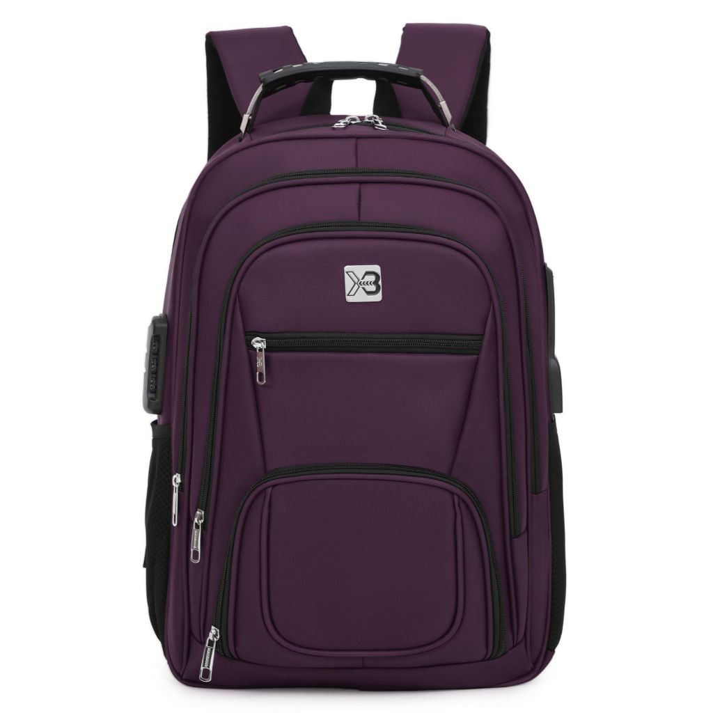 Mochila Notebook cadeado anti furto Impermeavel Executiva Reforçada Cabo De Aco Resistente Aux Usb Fone Ouvido XIAOBANG