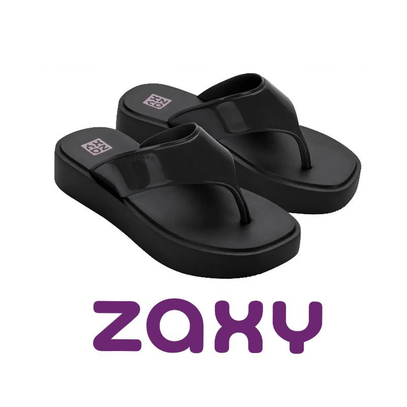 Sandália Feminina Zaxy Zoom Tamanco Chinelo de Dedo Macio Confortável Ortopédico Sandalia Plataforma Chinelo de Praia