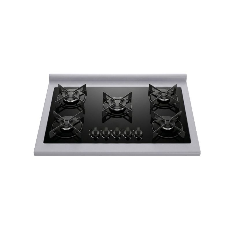 Tampo para Cooktop 5 Bocas em Mármore Sintético | Alta Resistência e Excelente Custo-Benefício 81x55cm