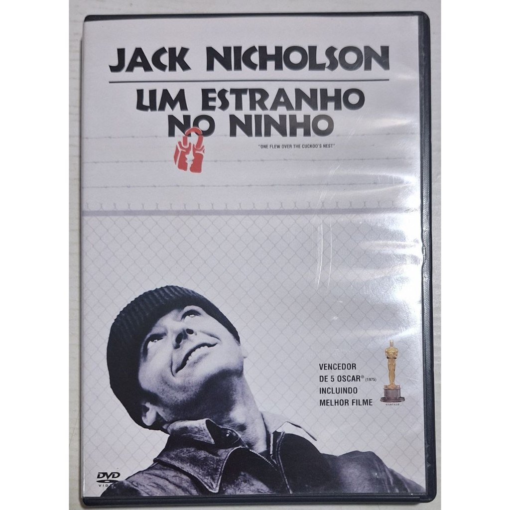 🎬 DVD Um Estranho no Ninho (1975) - Jack Nicholson - Original