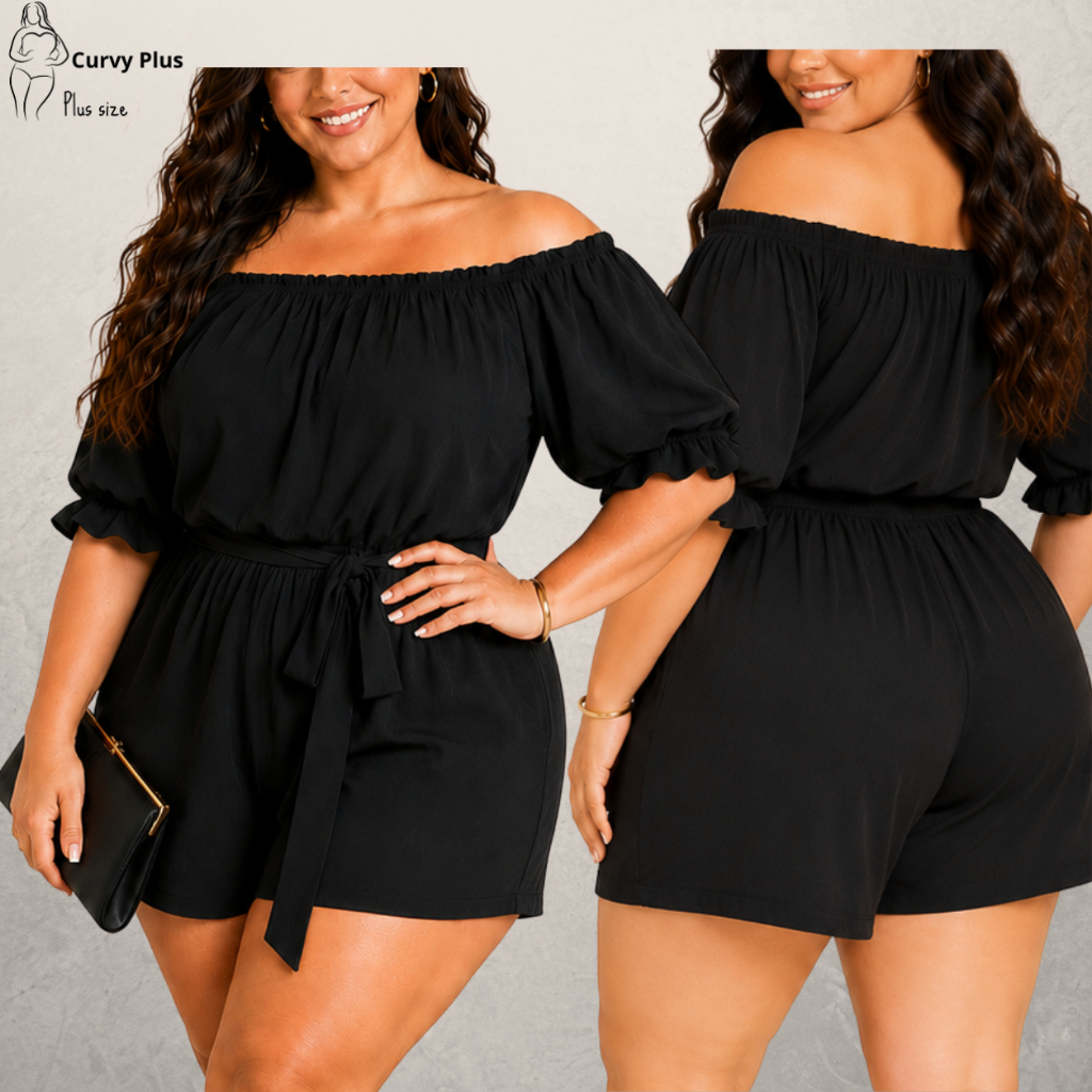 Macaquinho Plus Size Macacão Plus Size Feminino Macaquinho Feminino Plus Size Macaquito Plus Size Feminino Macaquinho