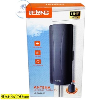 ANTENA DIGITAL COM AMPLIFICADOR DE SINAL PARA TV (LE-3094-15)