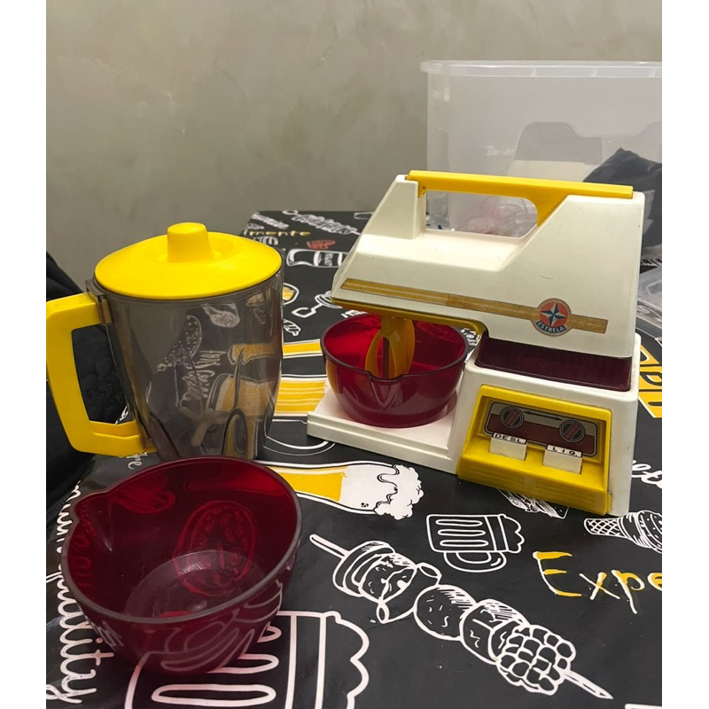 Batedeira e Liquidificador Estrela Brinquedo Antigo 2 em 1 Usado