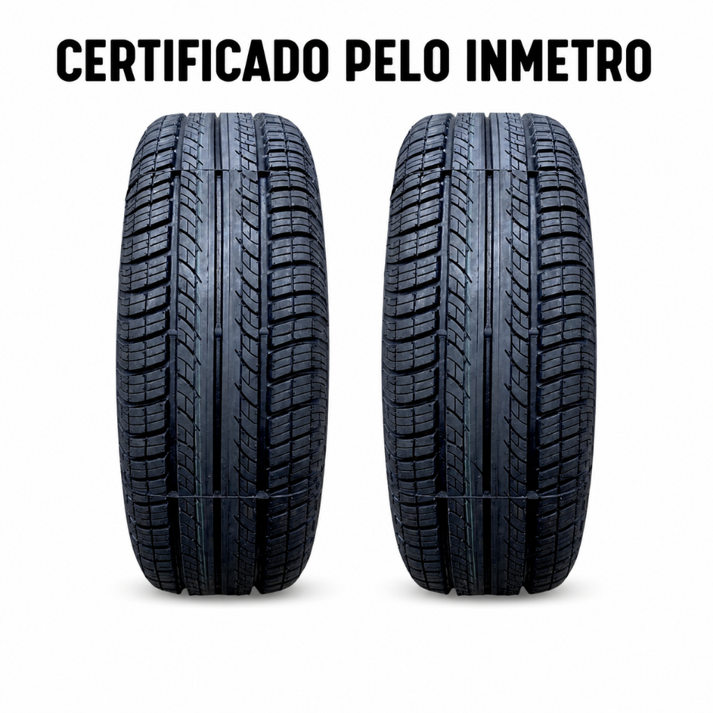 KIT 2 Pneus 205/60R15 Remold Aro 15 - NSF-PMB