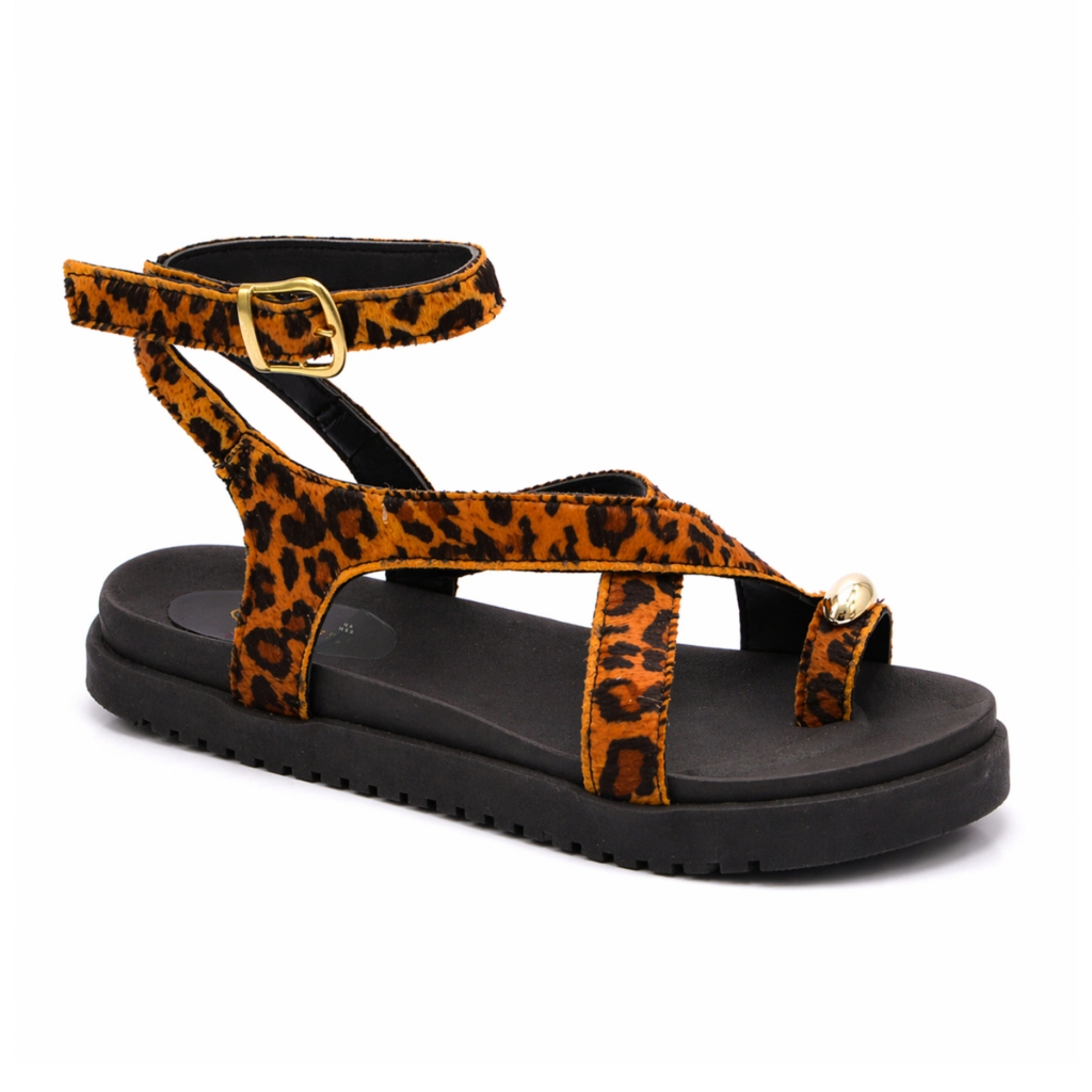 Papete Feminina Plataforma Sandália Trançada Flatform Birken Confortável Leve Casual Antiderrapante