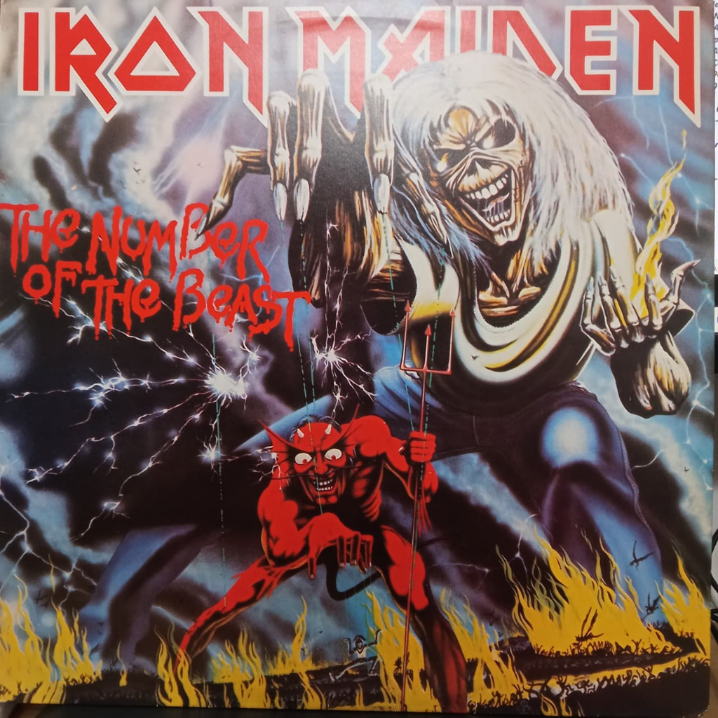 LP: Iron Maiden – The Number Of The Beast (1982)