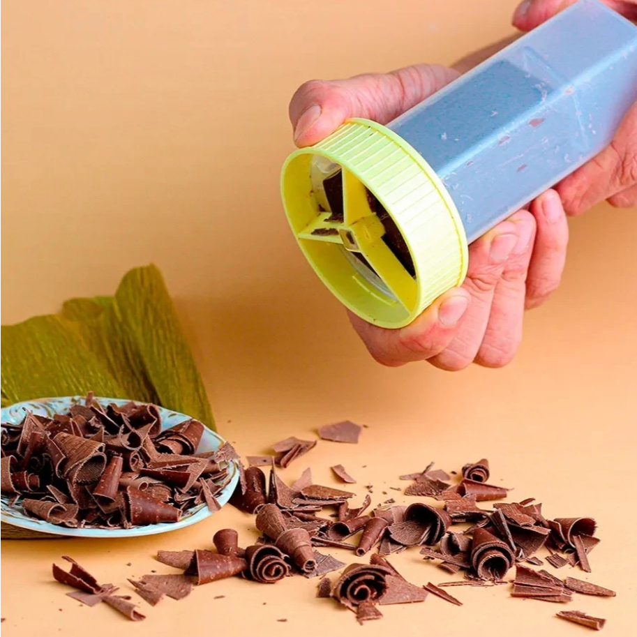 Raspador De Chocolate BlueStar Confeitaria - Raspas de Chocolate Fácil