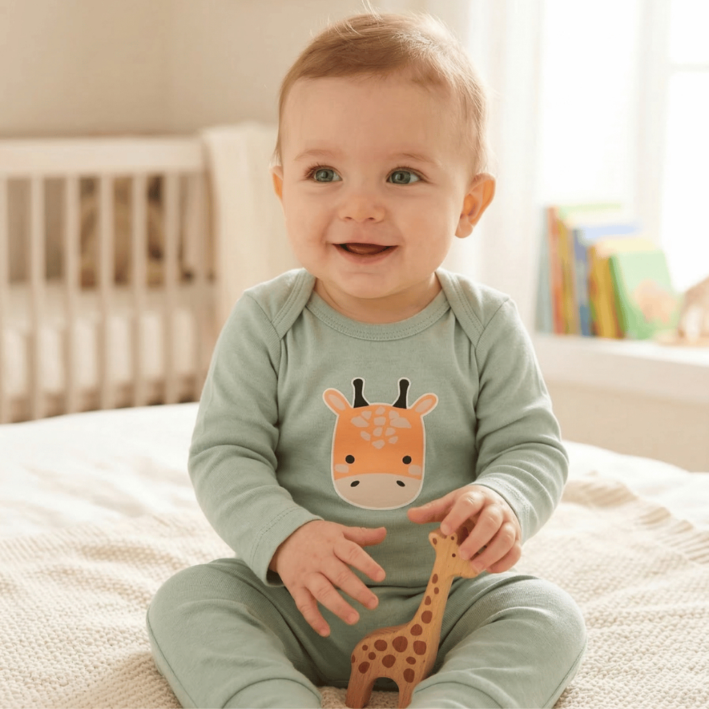 Conjunto Bebê Body + Calça Menino Estampas Sortidas