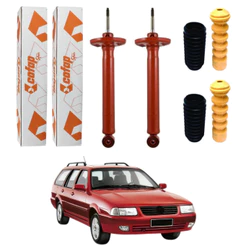 PAR AMORTECEDOR TRASEIRO SANTANA QUANTUM 1997 A 2002 COFAP + KIT