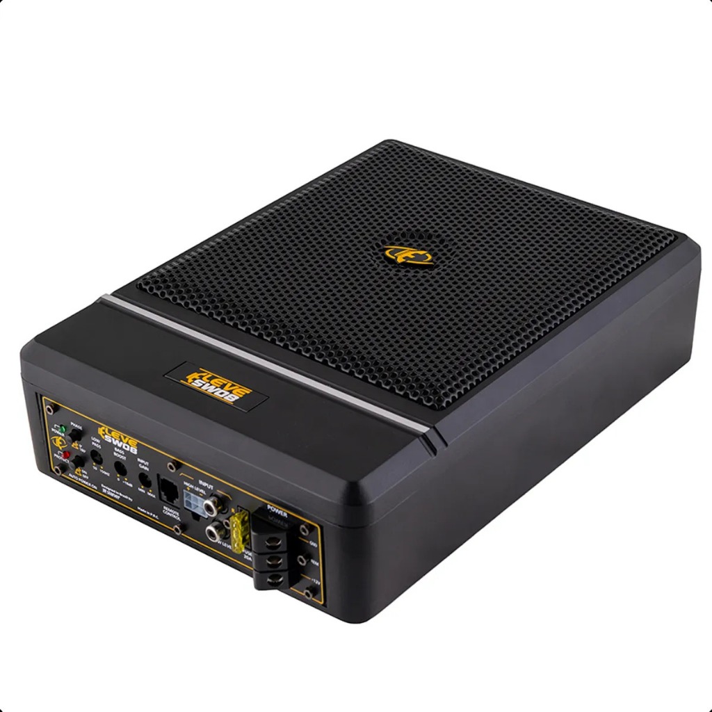 Caixa Amplificada Eros Subwoofer Slim 8 Eleve ELSW08 - 200W RMS