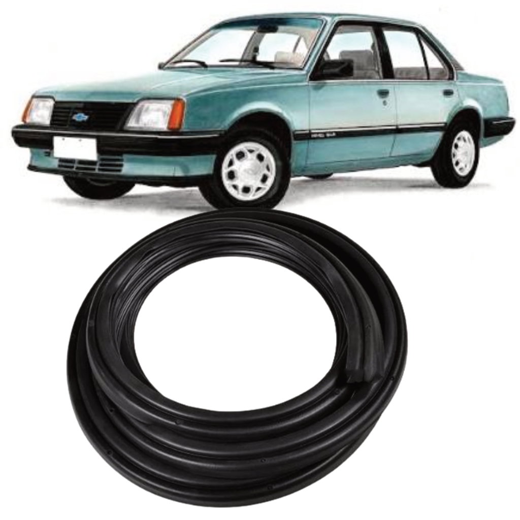 Borracha Guarnição Vedação Porta Chevrolet Monza 1982 a 1990