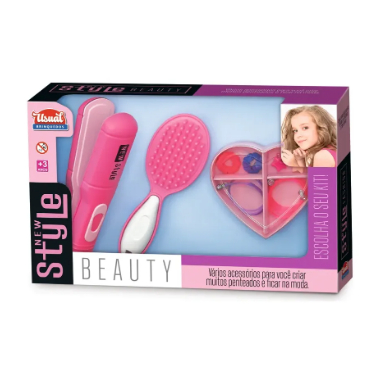 Kit Infantil Salão New Style Fashion Chapinha Usual Brinqued
