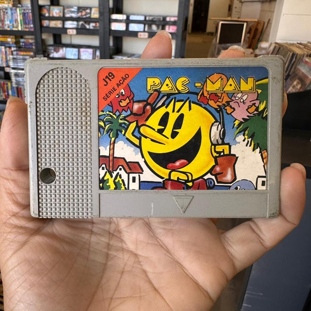 Cartucho Original Jogo Pac-Man MSX Série Ação J19