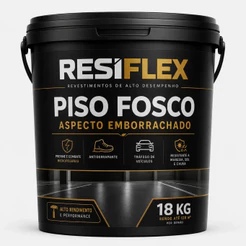 Tinta Piso Fosco Resiflex 18kg Alta Cobertura Para Áreas Internas E Externas