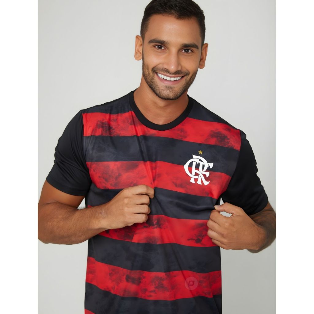 Camiseta Masculina Flamengo Arbor Resistente Licenciada Oficial - Original