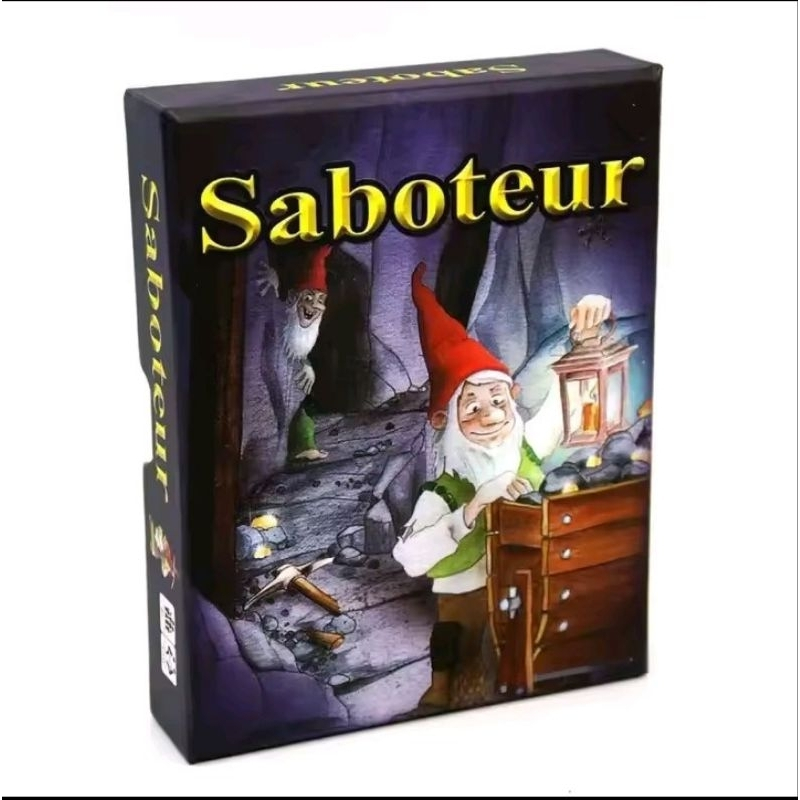 Jogo de Cartas Saboteur - Jogo de Estratégia Blefe e Papéis Ocultos para Noites de Jogos Divertidas