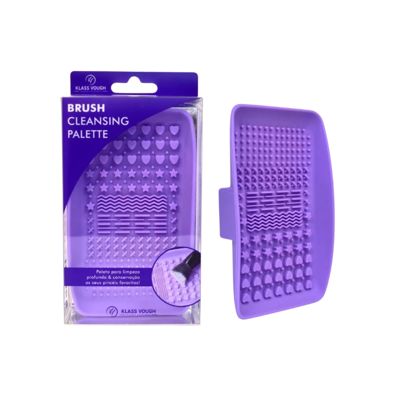 Tapete de Silicone para Limpeza de Pincel Brush Cleansing Palette Klass Vough