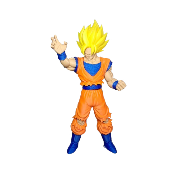Boneco 3D Goku 22cm – Action Figure Anime Dragon Ball Decoração Colecionável