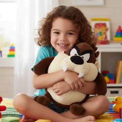 Pelúcia Taz Looney Tunes 20cm Macio Antialérgico Infantil Presente Decoração