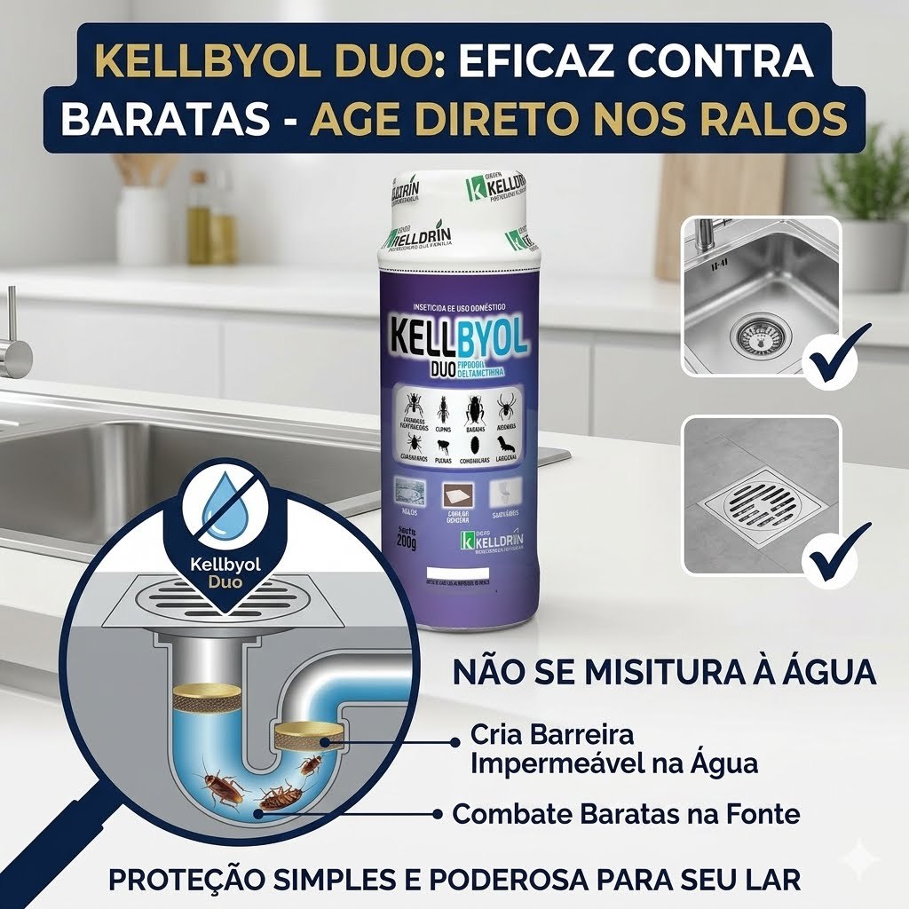 Kellbyol 200 mg Pia Ralo Caixa De Gordura Sanitário á prova dágua