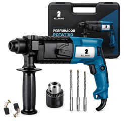 Furadeira Perfurador e Rompedor 1000W Profissional 5kg para Concreto e Demolição