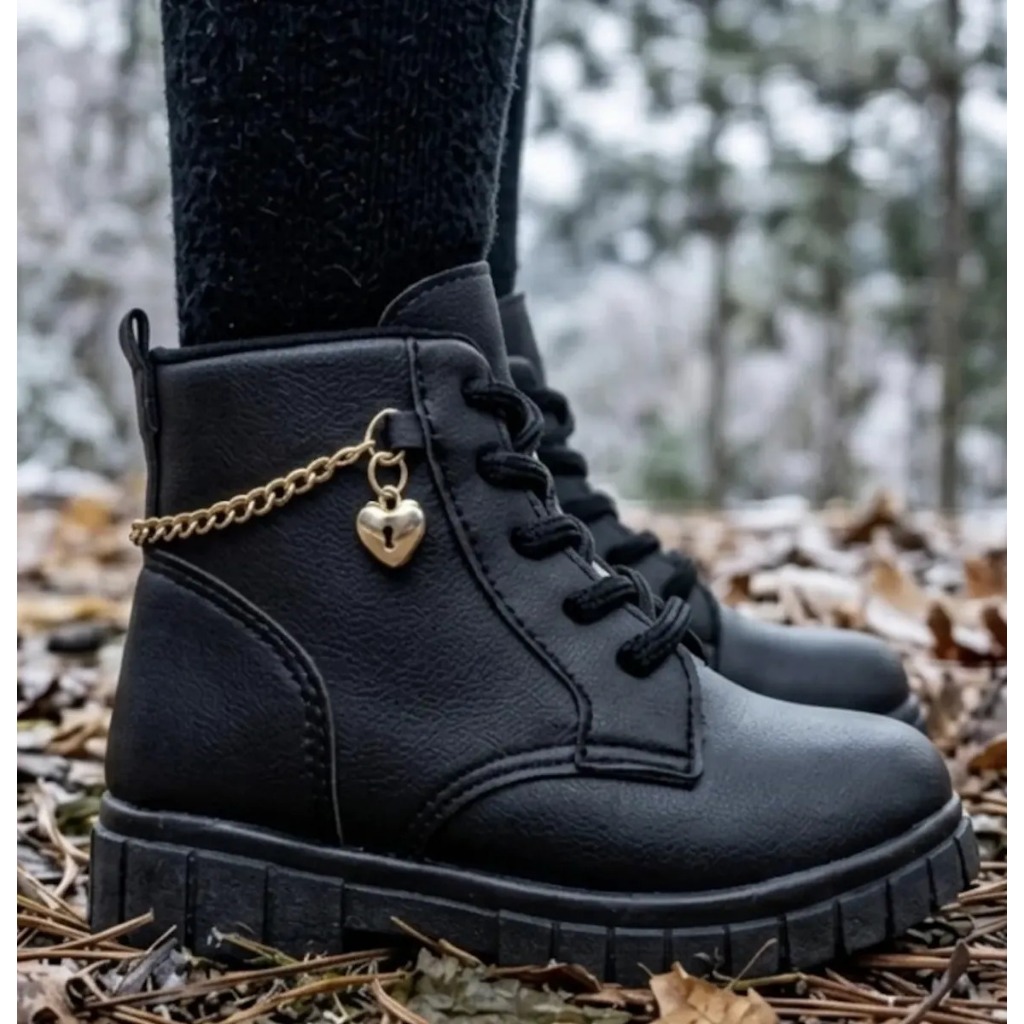 Bota Infantil Menina Coturno Feminino Infantil Botinha Infantil Menina Do 20 ao39 Bota Feminina Bota