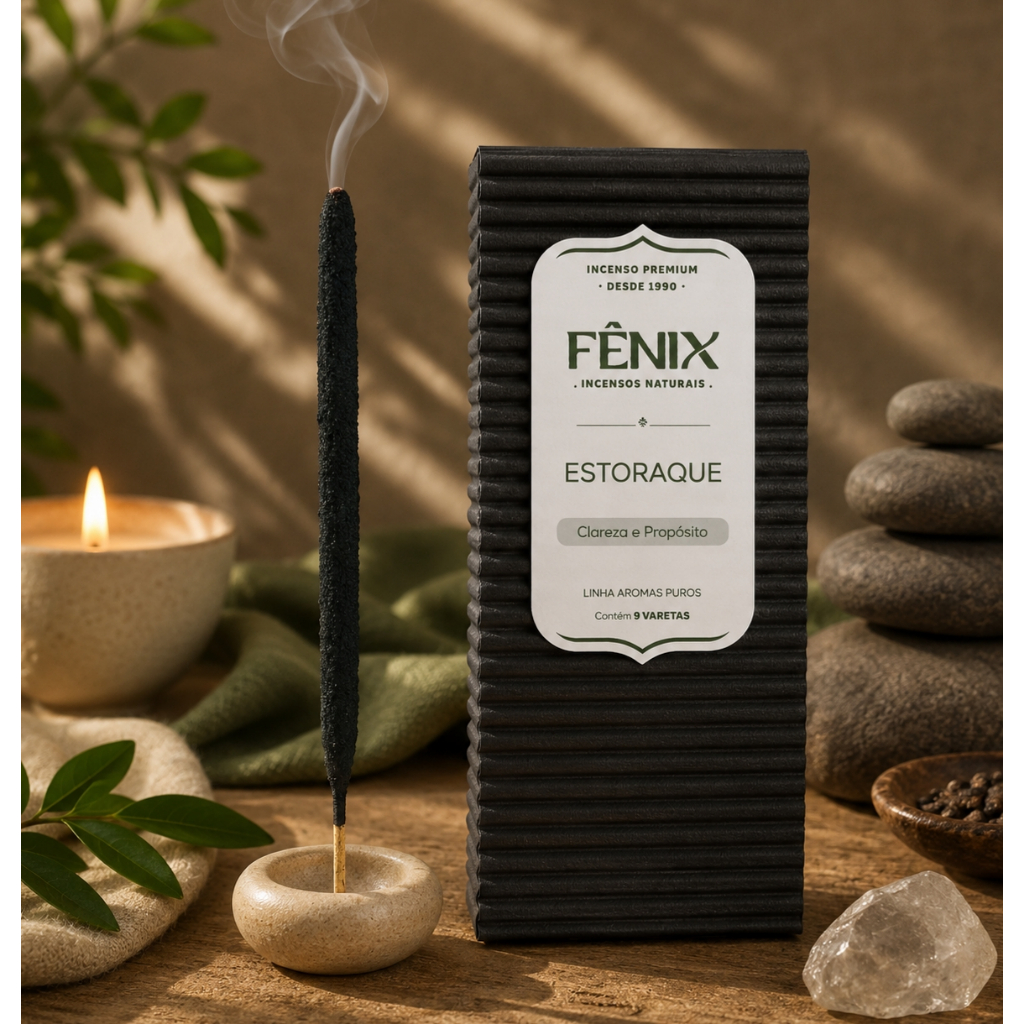Incenso Natural Fênix-ESTORAQUE