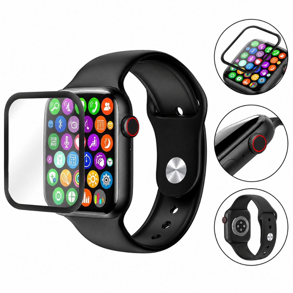 Relógio Inteligente Smartwatch X8 44mm Feminino Masculino Notificações Android iOS