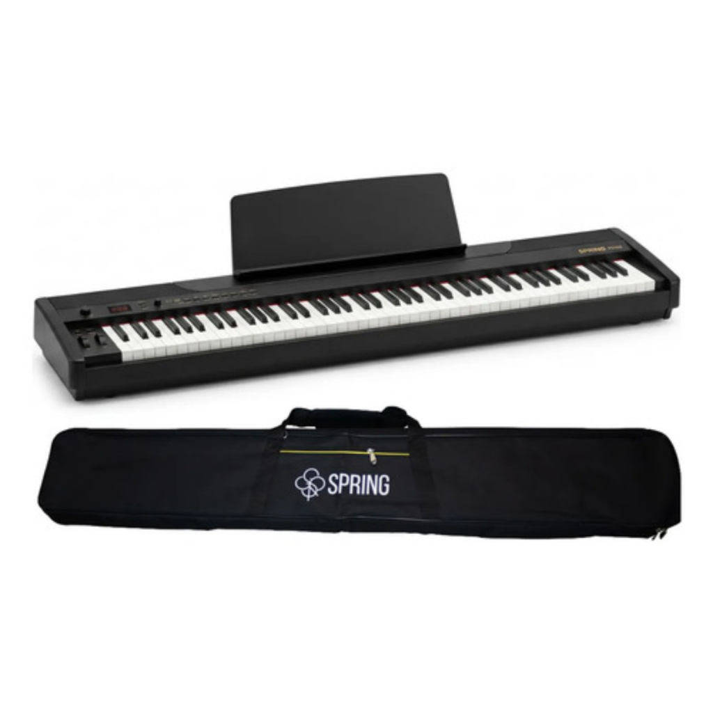 Piano Teclado Spring Pd-188 Digital 88 Teclas Com Bag