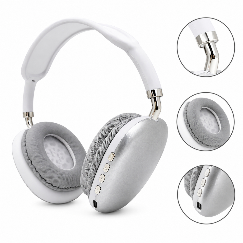 Fone de Ouvido Sem Fio Bluetooth Wireless Headset Cores Cancelamento de Ruído