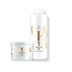 Kit Wella Professionals Oil Reflections – Shampoo 1L + Máscara 500ml