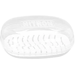 Saboneteira com Telinha Nitron para Banheiro Organização da Casa Prático e Funcional