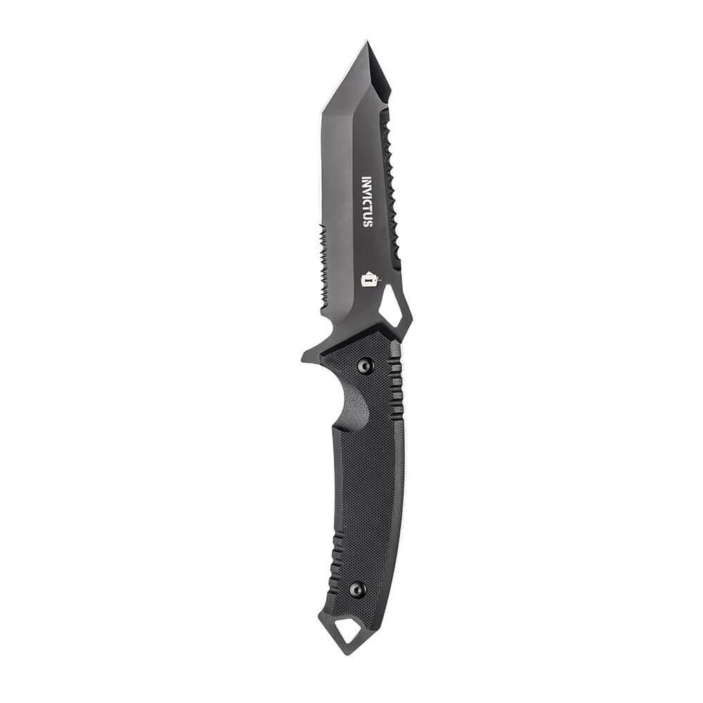 Faca Tática Invictus Bold Full Tang Aço 420 G10 com Bainha MOLLE