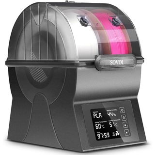 Sovol secador de filamento sh02 caixa seca filamento selado caixa de armazenamento suporte de carretel de impressora 3d