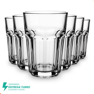 "Jogo de Copos em Vidro: 81% OFF! 🥤"
